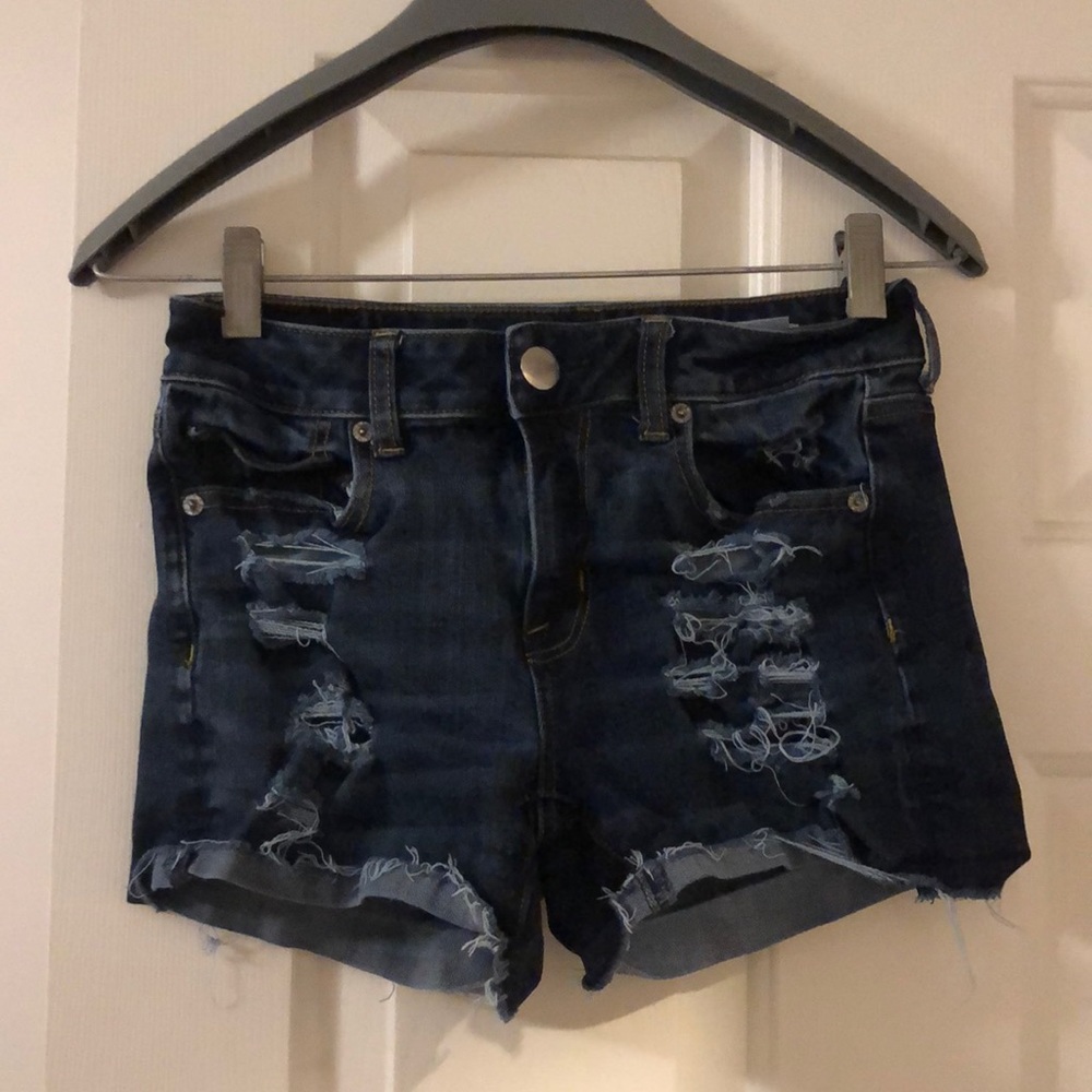Dark Denim American Eagle Short